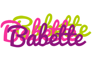 Babette flowers logo