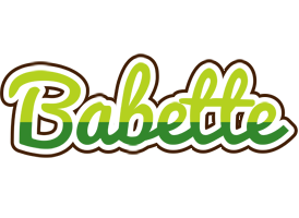 Babette golfing logo