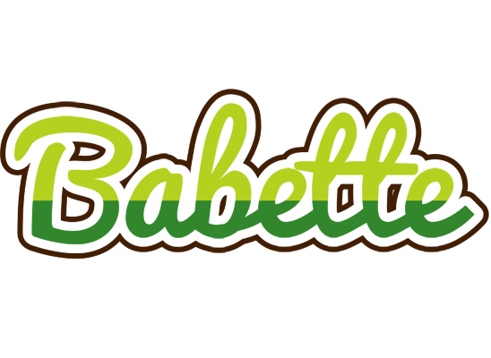 Babette golfing logo