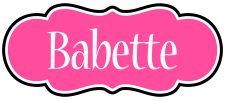 Babette invitation logo