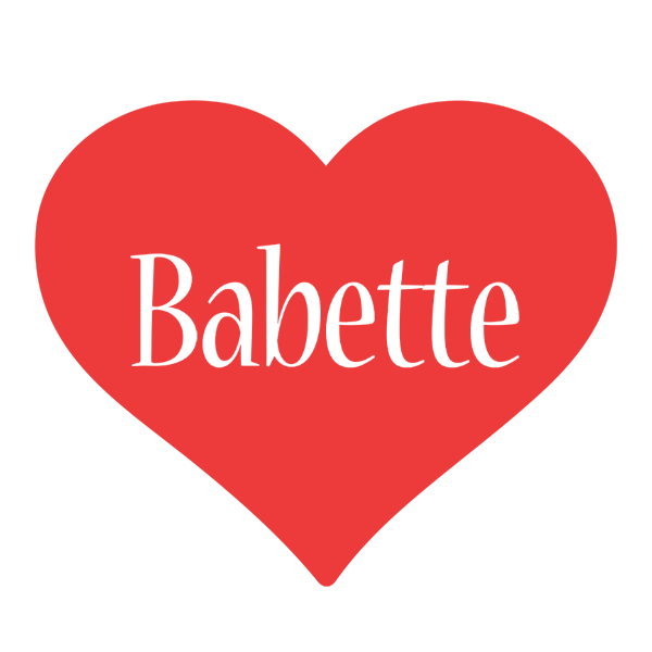 Babette love logo