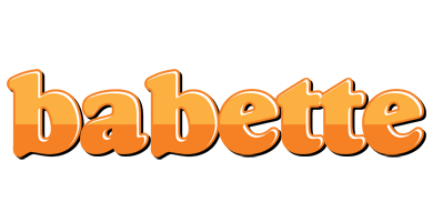 Babette orange logo