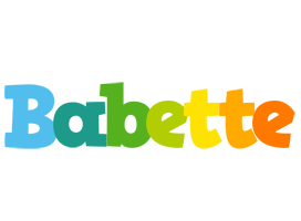 Babette rainbows logo