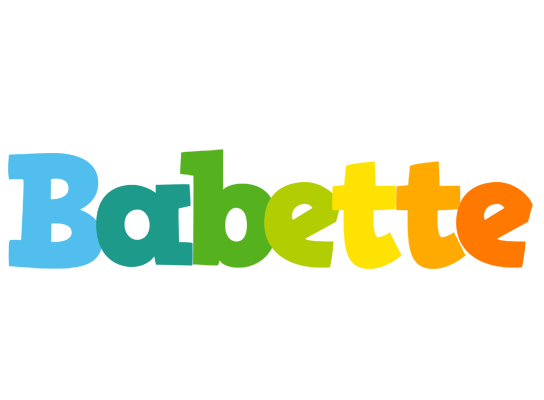 Babette rainbows logo