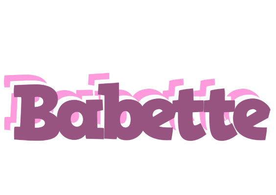 Babette relaxing logo