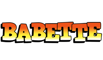 Babette sunset logo