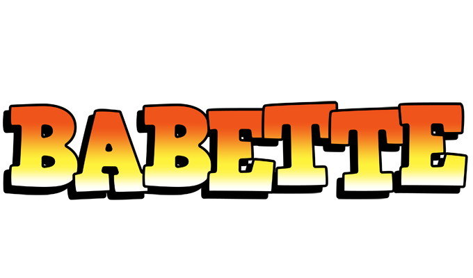 Babette sunset logo