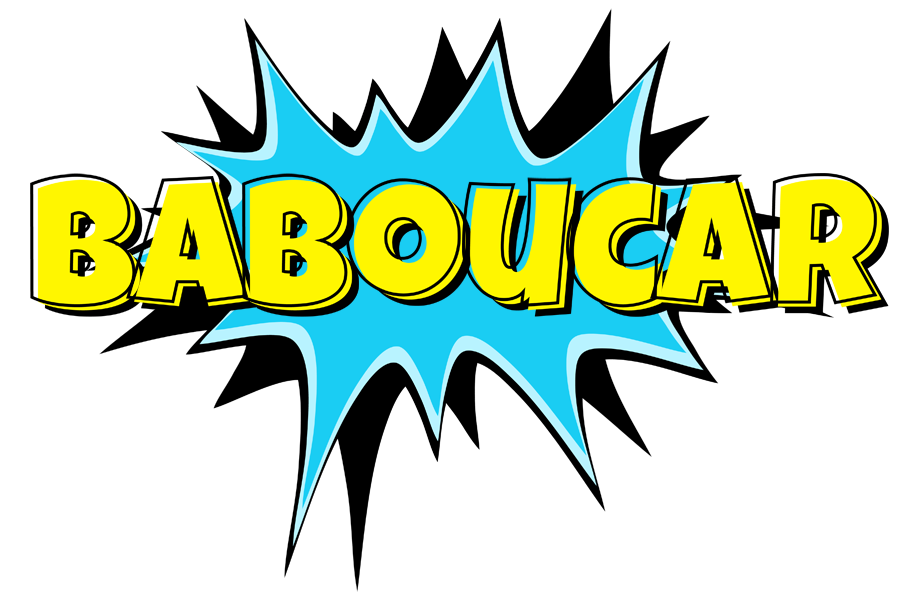 Baboucar amazing logo
