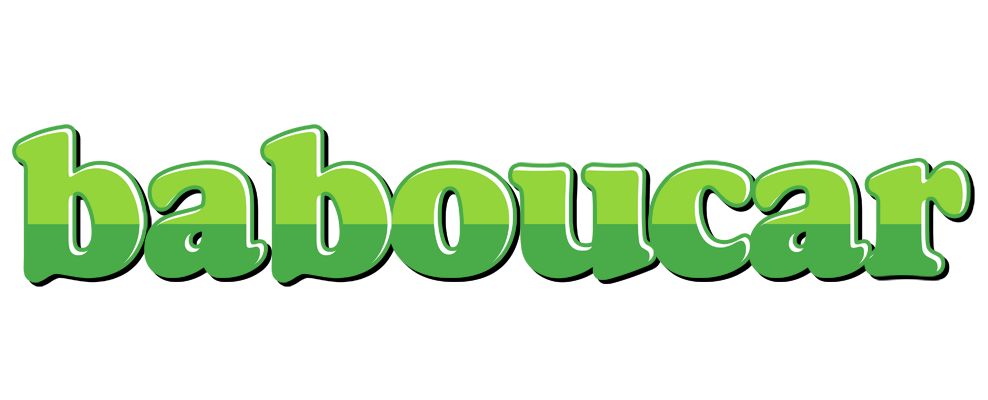 Baboucar apple logo