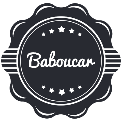 Baboucar badge logo
