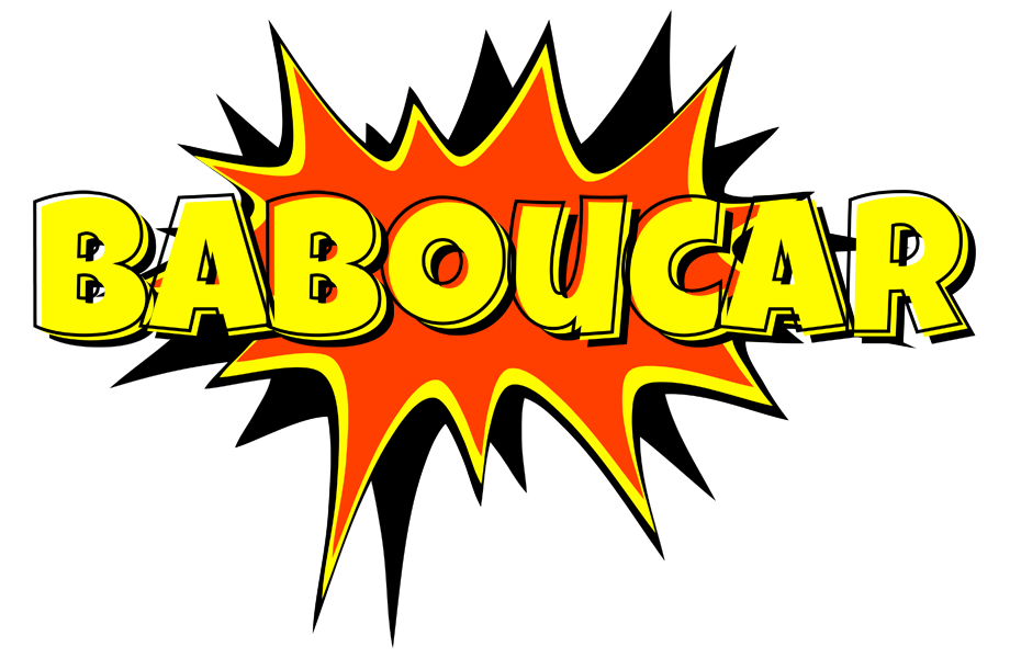 Baboucar bazinga logo