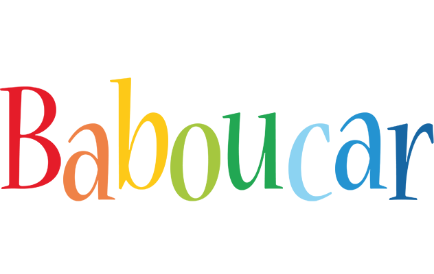 Baboucar birthday logo