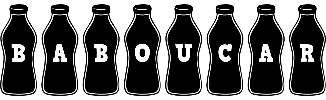Baboucar bottle logo