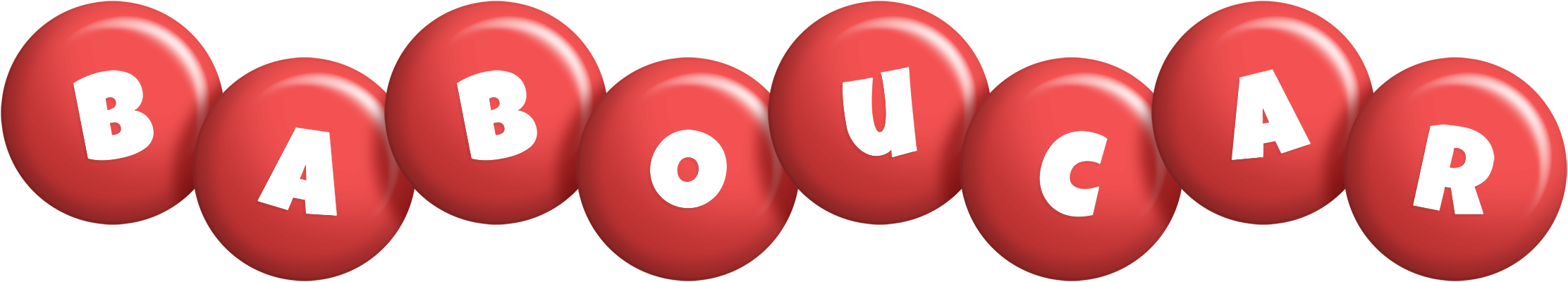 Baboucar candy-red logo
