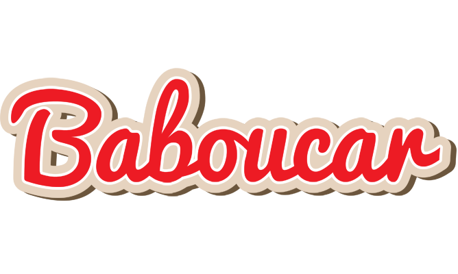Baboucar chocolate logo