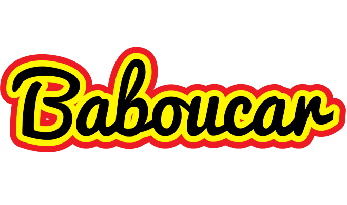 Baboucar flaming logo