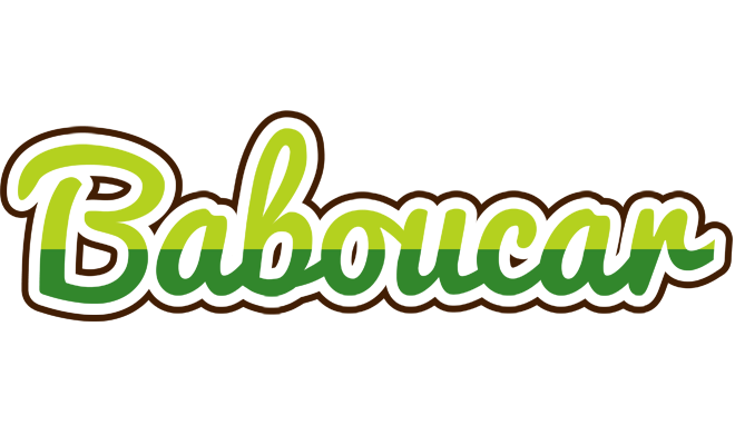 Baboucar golfing logo
