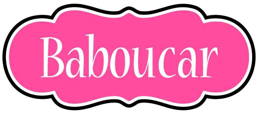Baboucar invitation logo