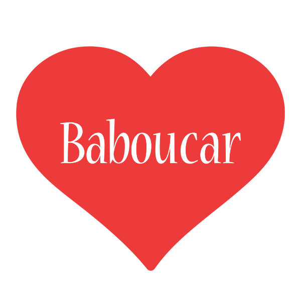 Baboucar love logo