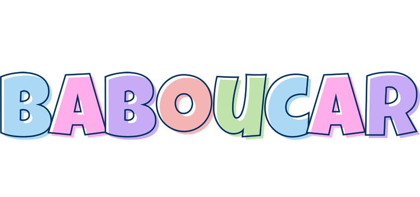 Baboucar pastel logo