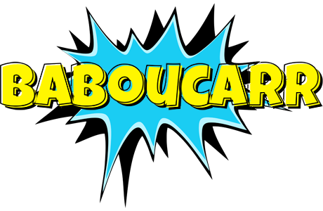Baboucarr amazing logo