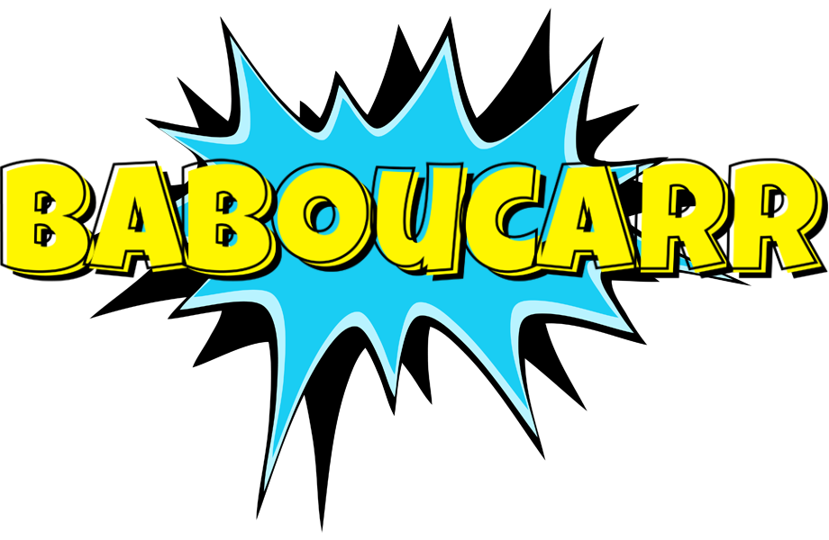 Baboucarr amazing logo