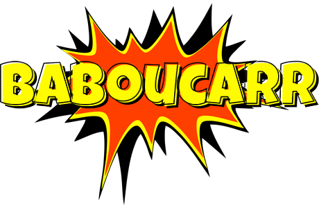 Baboucarr bazinga logo