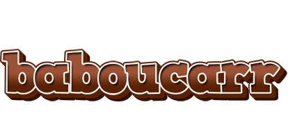 Baboucarr brownie logo