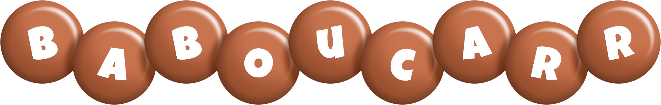 Baboucarr candy-brown logo