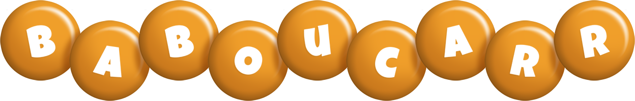 Baboucarr candy-orange logo