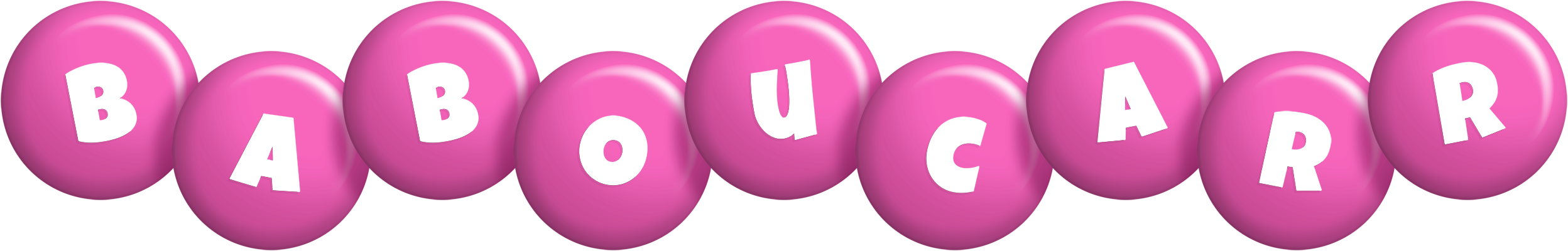 Baboucarr candy-pink logo