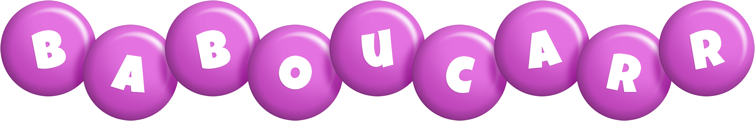Baboucarr candy-purple logo