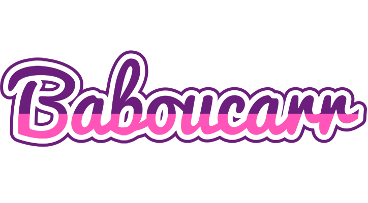 Baboucarr cheerful logo