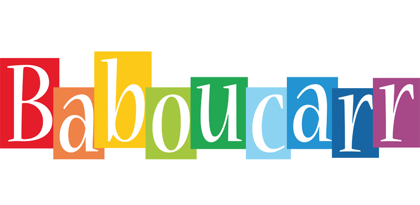 Baboucarr colors logo
