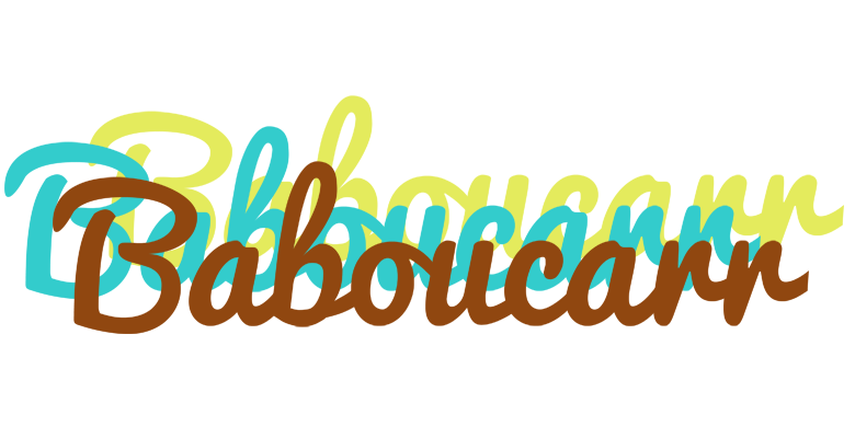 Baboucarr cupcake logo