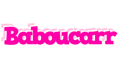 Baboucarr dancing logo