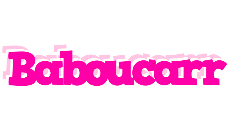 Baboucarr dancing logo