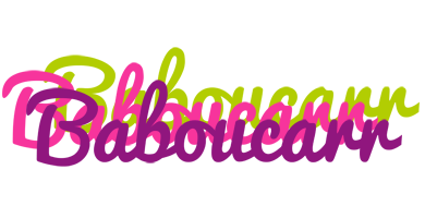 Baboucarr flowers logo