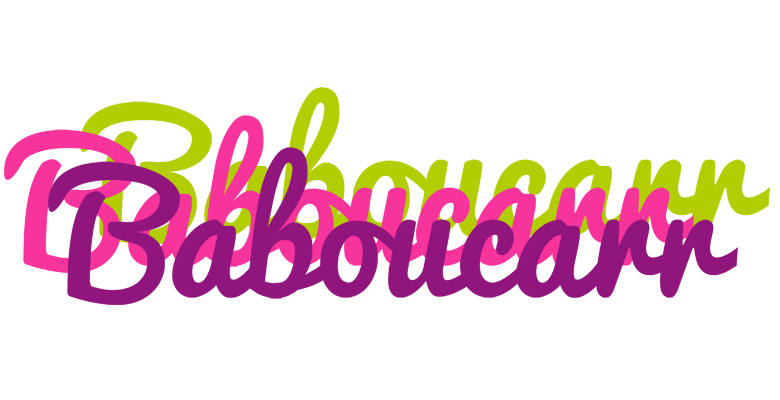 Baboucarr flowers logo