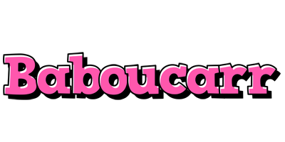 Baboucarr girlish logo