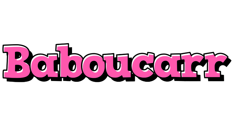Baboucarr girlish logo