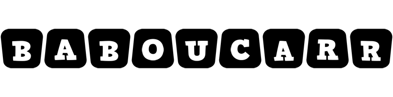 Baboucarr racing logo