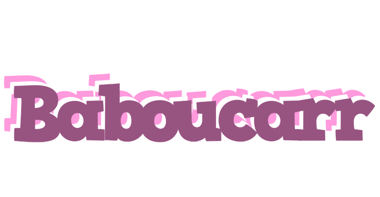 Baboucarr relaxing logo
