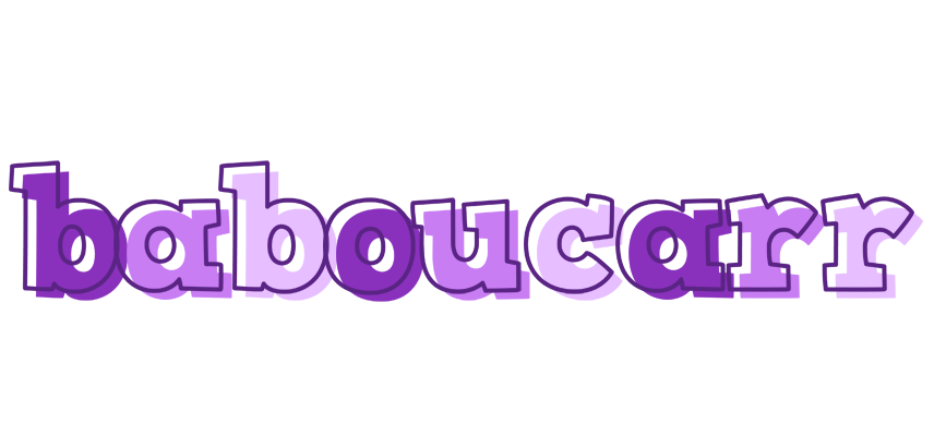 Baboucarr sensual logo