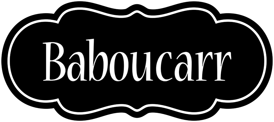 Baboucarr welcome logo