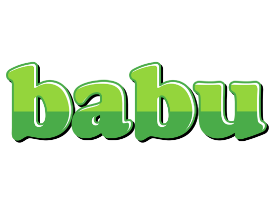 Babu apple logo