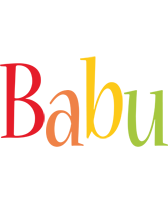 Babu birthday logo