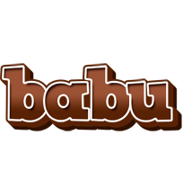 Babu brownie logo