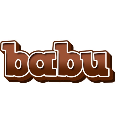 Babu brownie logo