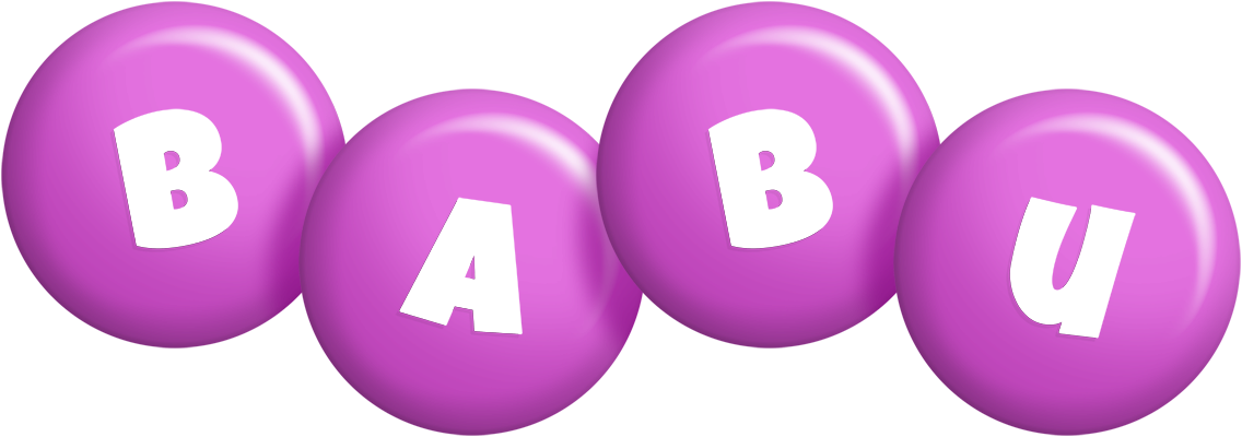 Babu candy-purple logo